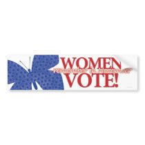 Women Vote - Remember in November 6 Bumper Stickers