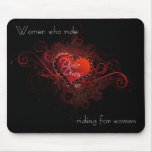 Women who ride... mousepad