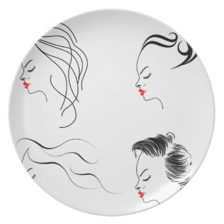 Hairstyle Plates  Zazzle