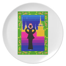 women with jar on her head.png plates