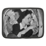 Women Working Inside Aircraft Organizer