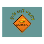 Women Working Sign Post Cards