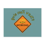 View more Women Working Sign Postcards personalized gift ideas for girls Women Working Sign Postcards