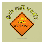View more Women Working Sign Prints personalized gift ideas for girls Women Working Sign Prints