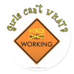 View more Women Working Sign Stickers personalized gift ideas for girls Women Working Sign Stickers