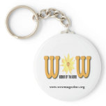 womenoftheword, www.wowmagazine.org key chain