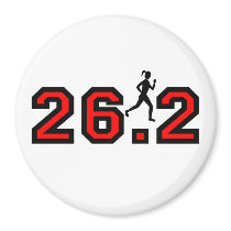 women's 26.2 marathon magnets by runnersboutique women's 26.2 marathon magnets