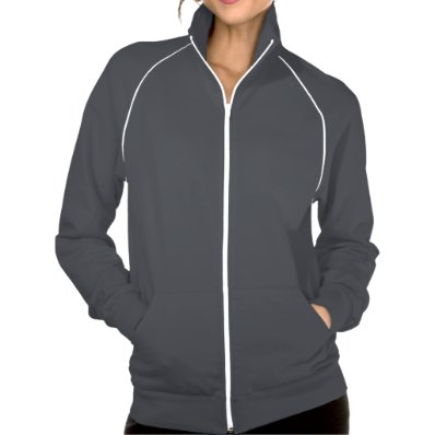 Women&#39;s American Apparel Fleece Track Jacket (f/z)