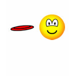 Frisbee emoticon   womens_apparel_tshirt