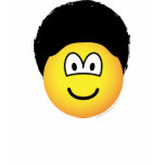 Afro emoticon   womens_apparel_tshirt