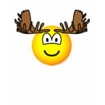 Moose emoticon   womens_apparel_tshirt
