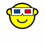 3D glasses buddy icon   womens_apparel_tshirt