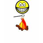 Campfire marshmallow smile   womens_apparel_tshirt