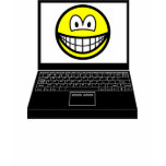 Laptop smile   womens_apparel_tshirt