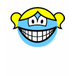 Bubbles smile   womens_apparel_tshirt