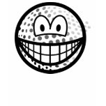 Golfball smile   womens_apparel_tshirt