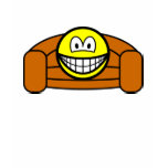 Couch potato smile   womens_apparel_tshirt