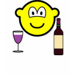 Wine drinking buddy icon   womens_apparel_tshirt