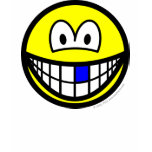 Bluetooth smile   womens_apparel_tshirt