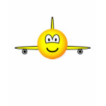 Airplane emoticon Jet  womens_apparel_tshirt