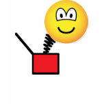 Jack in the box emoticon   womens_apparel_tshirt