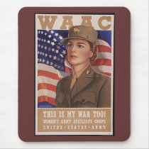 Women's Army Air Corp mousepads