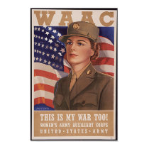 Women's Army Air Corp posters