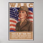 Women's Army Air Corp Posters