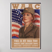 Women's Army Air Corp posters
