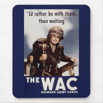 Womens Army Corp Mousepads