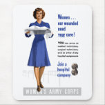Women's Army Corps mousepads