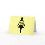 Women's attitude women's greeting greeting cards
