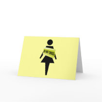 Women's attitude women's greeting cards by Femfatal Women's attitude women's greeting cards