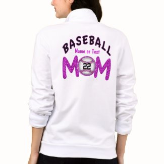 Women's Baseball Mom Apparel Personalized Jackets