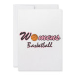 womens basketball logo graphic pink personalized announcement