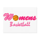 Women's basketball Logo Post Cards
