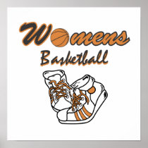 Women's Basketball Shoes T-shirts and Gifts Poster