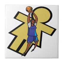 Womens Basketball Tiles