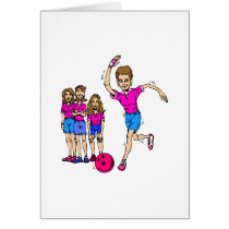 Womens Bowling Team Cards