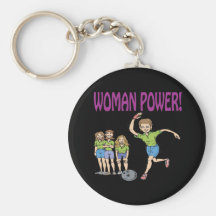 Womens Bowling Team Key Chains