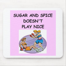 women's boxing mouse pads