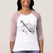 Ladies 3/4 Sleeve Raglan (Fitted)