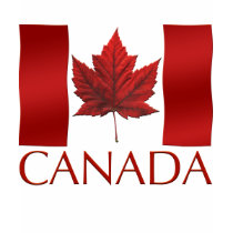 Women's Canada Flag Hoodie Souvenir Hooded Shirt by artist_kim_hunter Women's Canada Flag Hoodie Souvenir Hooded Shirt