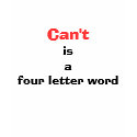 Women's Can't Shirt