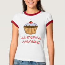 Women's Chocolate Ringer T t-shirts