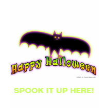 Womens dark Halloween tees - Bats 4 Halloween t-shirts by Happy_Holly_Daze Womens dark Halloween tees - Bats 4 Halloween t-shirts