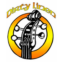 Women's Dirty Linen logo orange & yellow t-shirts