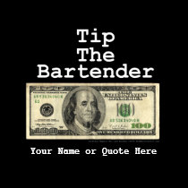 Women's Dk. Tees - Tip The Bartender t-shirts by CocktailDiva Women's Dk. Tees - Tip The Bartender t-shirts