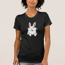 Women's Easter Shirt Pocket Bunny Shirt Tee