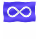 Women's First Nation T-Shirt Metis Metis Flag